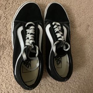 Black Old-School Vans